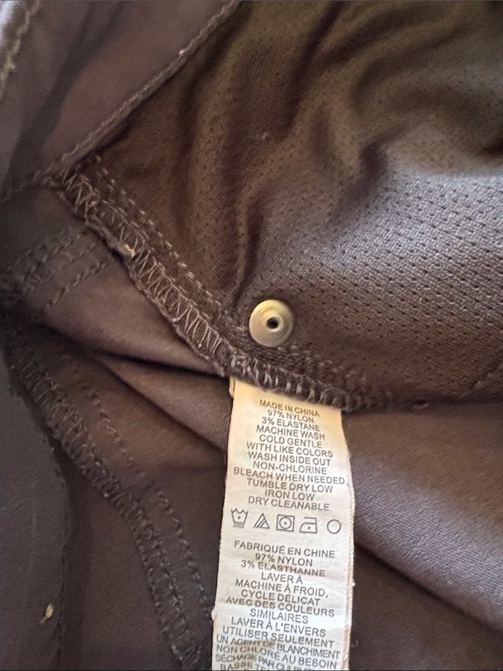 Prana Women's Skinny Pants in Charcoal - Picture 3 of 6